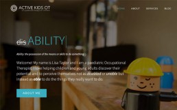 Active Kids OT Homepage
